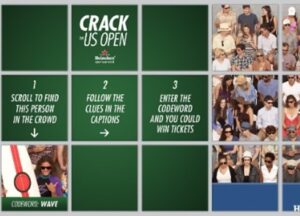 Heineken's Crack the US Open